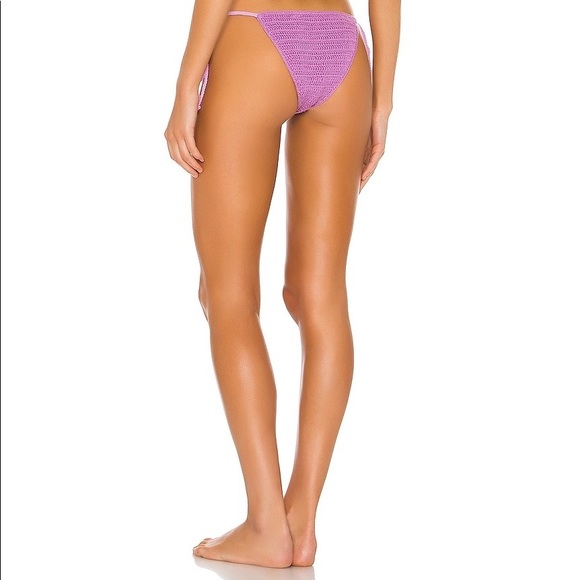 REVOLVE Tularosa Genie Panty Bikini Bottom in Lavender Size L - Picture 4 of 7
